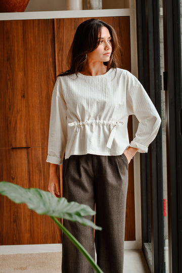 Blouse MAXINE - Blanc cassé