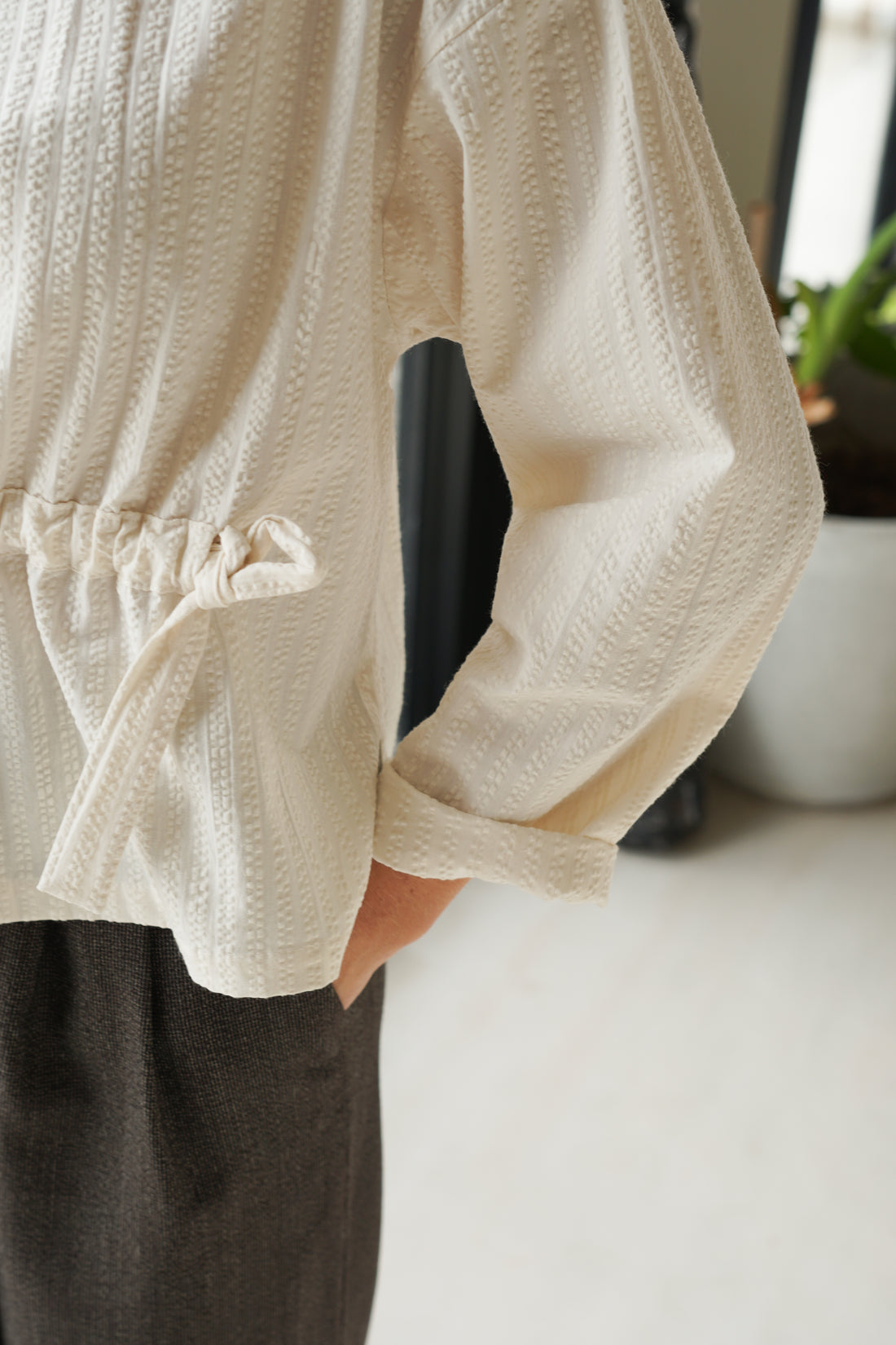 Blouse MAXINE - Blanc cassé