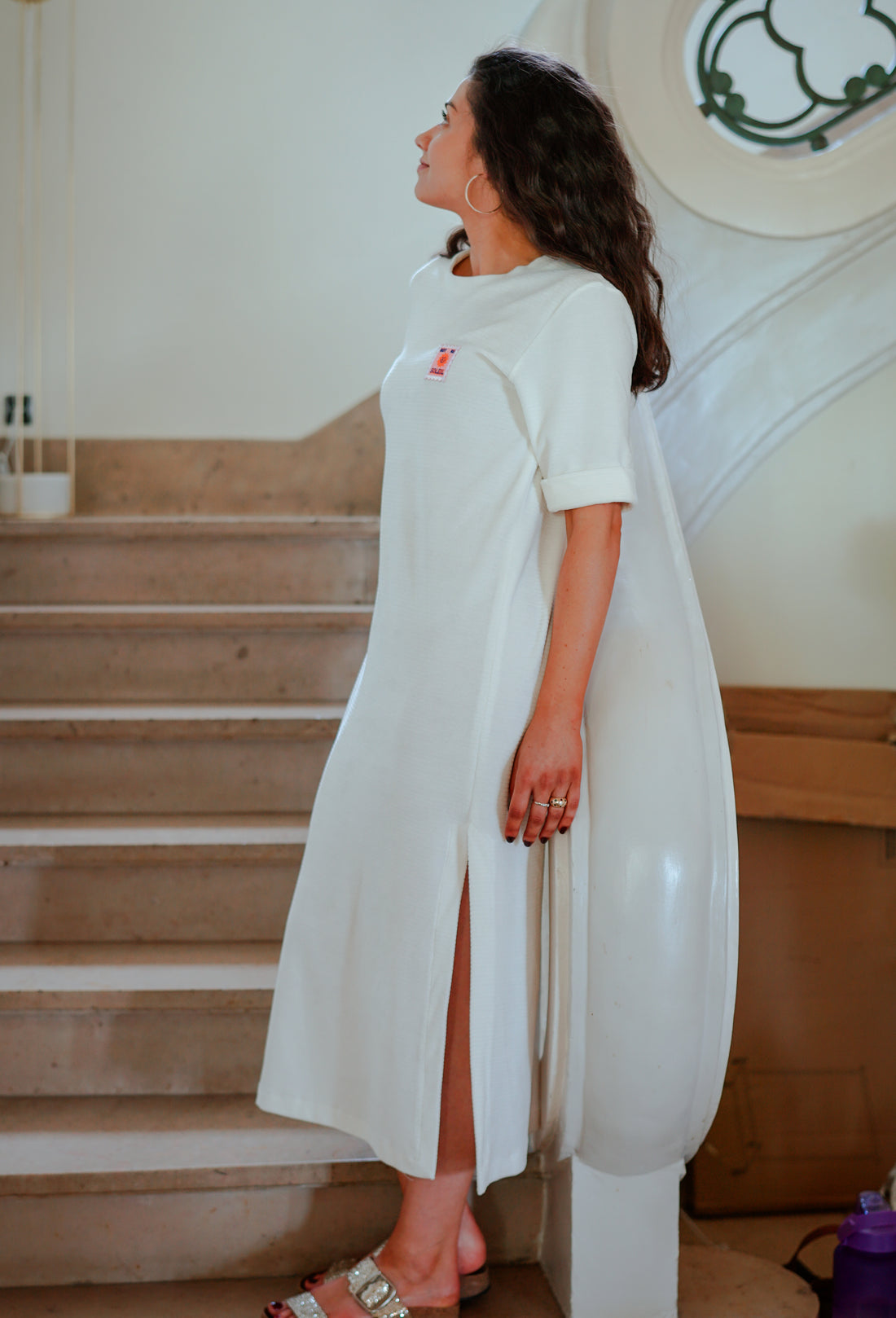 Robe GINA écru